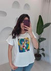 EKRU 7719 BASKILI TSHİRT