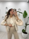 EKRU 8789 PELUŞ YELEK 