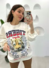 EKRU BASKILI SWEAT 