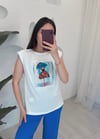 EKRU BASKILI TSHİRT 