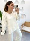 EKRU BİSİKLET YAKA TRİKO 