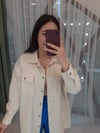 EKRU GABARDİN CEKET 