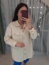 EKRU GABARDİN CEKET 