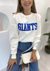 EKRU GIANTS YAZILI SWEAT