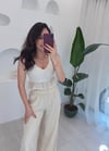 EKRU GÜPÜRLÜ TRİKO ATLET 