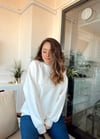EKRU KUŞ DESEN SWEAT