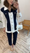 EKRU-LACİVERT 4796 COMFORT TAKIM 