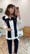 EKRU-LACİVERT 4796 COMFORT TAKIM 