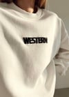 EKRU NAKIŞLI SWEAT 