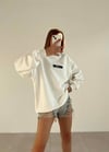 EKRU NAKIŞLI SWEAT 