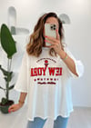 EKRU NEWYORK BASKILI TSHIRT