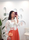 EKRU SUZİNE CROP KAZAK