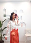 EKRU SUZİNE CROP KAZAK