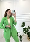 ELMA YEŞİLİ CEKET 