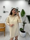 FİL DİŞİ 1231 SWEAT ELBİSE