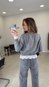 FÜME 1085 DANTEL DETAY HIRKA