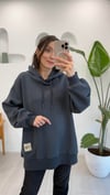 FÜME 3105 KAPÜŞONLU SWEATSHİRT