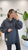 FÜME 3105 KAPÜŞONLU SWEATSHİRT