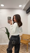 FÜME 7766 LEOPAR DESEN PANTOLON