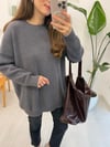 FÜME  80070 SİMLİ KAZAK 