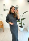 FÜME 9511 TRİKO ELBİSE 