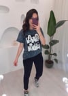 FÜME BASKILI TSHİRT