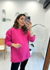 FUŞYA 1000 YIRTMAÇ DETAY SWEAT 