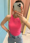FUŞYA 3694 HALTER YAKA TSHIRT