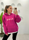 FUŞYA BASKILI SWEAT