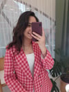 FUŞYA DÜĞMELİ BLAZER CEKET 
