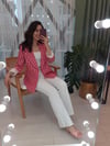 FUŞYA DÜĞMELİ BLAZER CEKET 