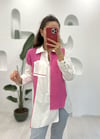 FUŞYA TERS CEP DTY ÖNÜ FERMUAR MÜSLİN TUNİK