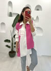 FUŞYA TERS CEP DTY ÖNÜ FERMUAR MÜSLİN TUNİK