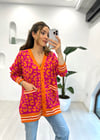 FUŞYA-TURUNCU 8625 LEOPAR HIRKA 
