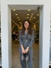 GRİ 0002 ÇİFT KEMERLİ CEKET TAKIM 