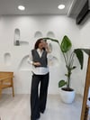 GRİ 0123 TRİKO GÖMLEK
