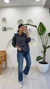 GRİ 0157 SWEAT KANGURU CEPLİ KAPŞONLU