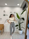 GRİ 0651 KEMER DETAY PANTOLON