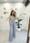 GRİ 0827 BOL PAÇA PANTOLON