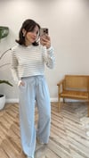 GRİ 0858 BOL PAÇA PANTOLON