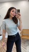 GRİ 10703 SİMLİ TRİKO KAZAK 