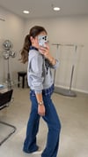 GRİ 2490 YAKA DETAY SWEAT
