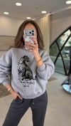 GRİ 2550 ÇİTA DESEN SWEAT 