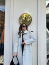 GRİ 31134 OVERSİZE KABAN