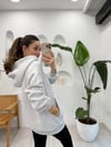 GRİ 32109 KAPÜŞONLU SWEATSHİRT