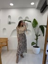 GRİ 3245 ŞİFON ETEK 