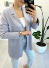 GRİ 3918 SATEN CEKET 