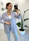 GRİ 3918 SATEN CEKET 