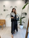 GRİ 4947 BAMBU ETEKLİ TAKIM