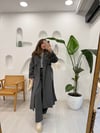GRİ 5004 TOKALI UZUN KABAN